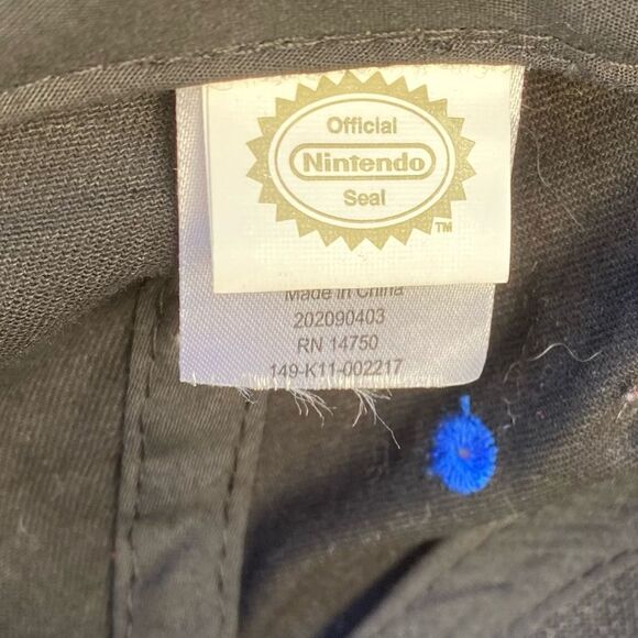 Official Nintendo Mario Brothers Snap Back Baseball Cap. OS. EUC! - Picture 6 of 7